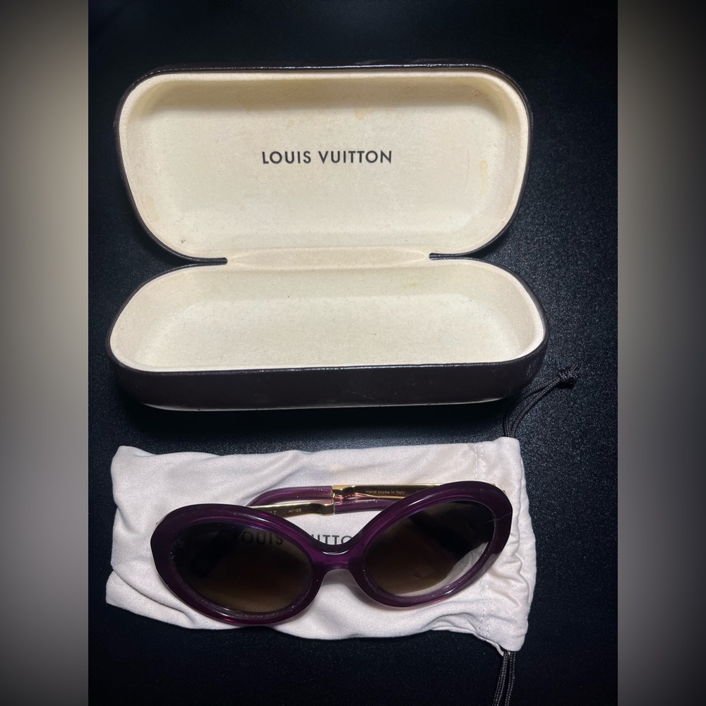 Women’s Louis Vuitton Glasses Purple
